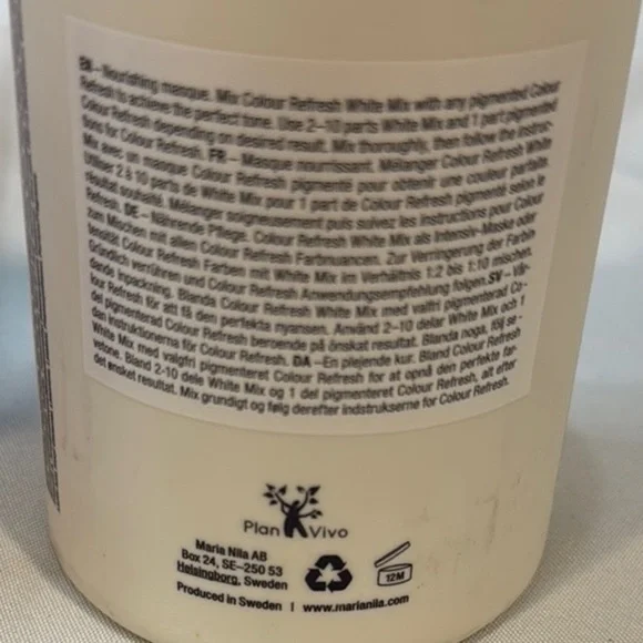 Maria Nila Stockholm, Vivid Violet & White Mix Color Refresh Hair Care Set, USED - Picture 6 of 10